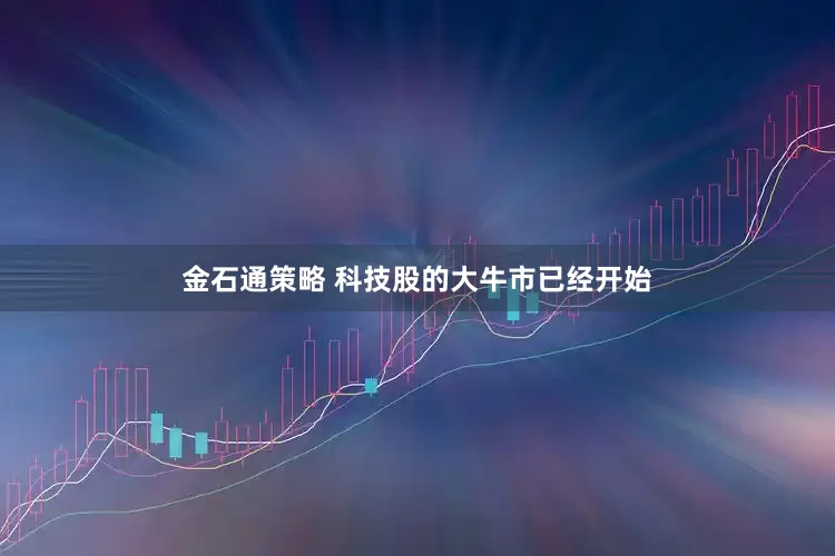 金石通策略 科技股的大牛市已经开始